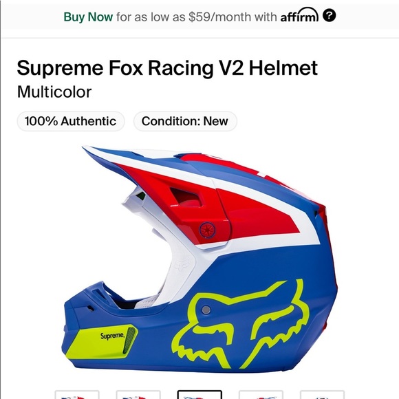 Supreme X Fox Racing Moto Gear - Picture 7 of 16